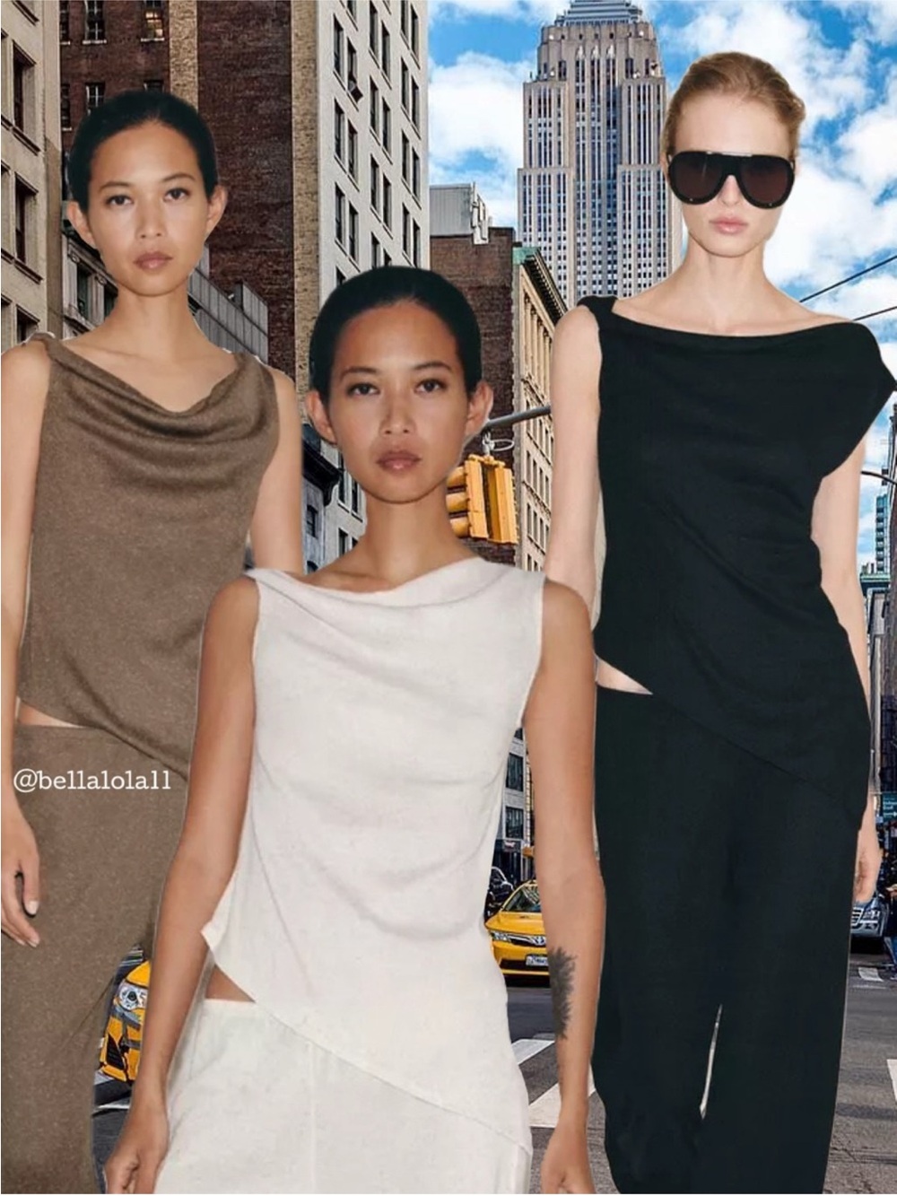 NEW ZARA ASYMMETRIC TOP - Picture 3 of 9
